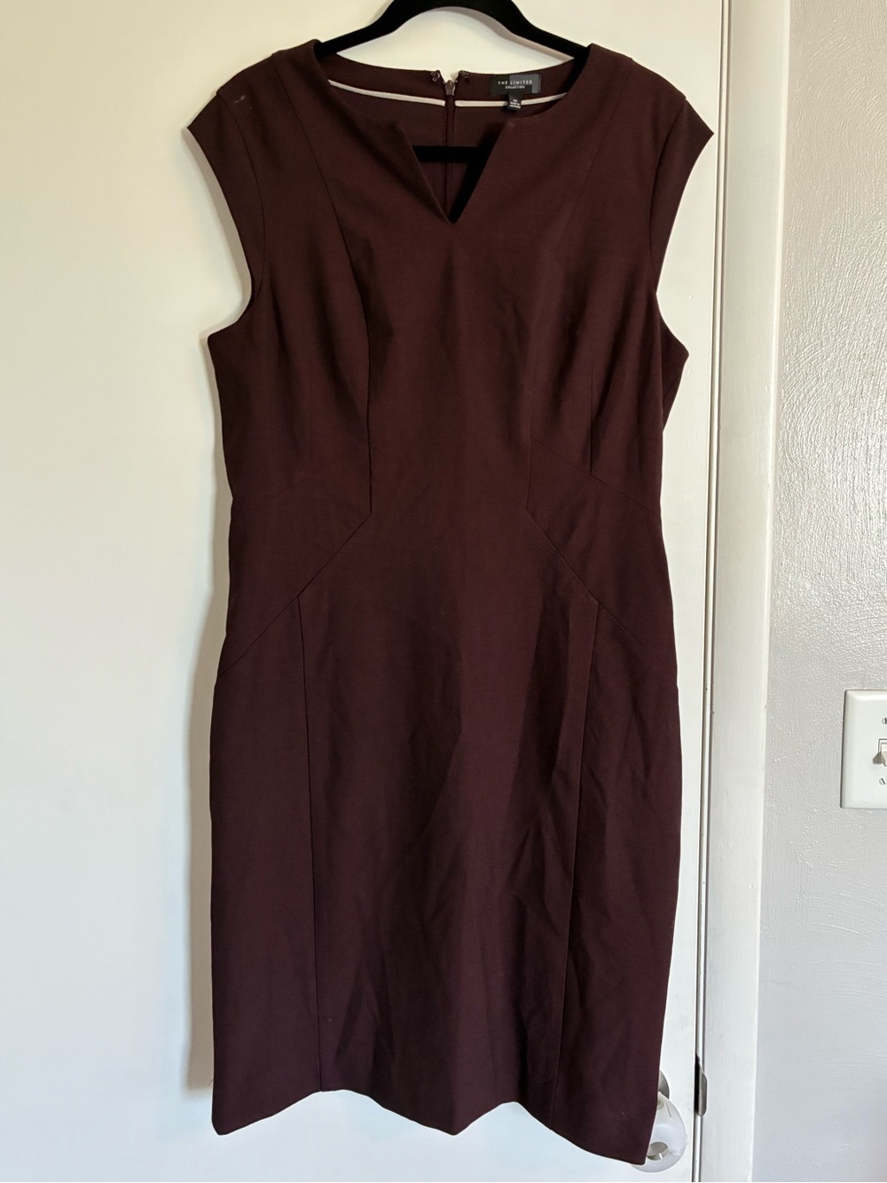 The Limited Collection Brown Midi Sheath Dress Wedding Guest